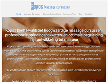 Tablet Screenshot of kopos.nl